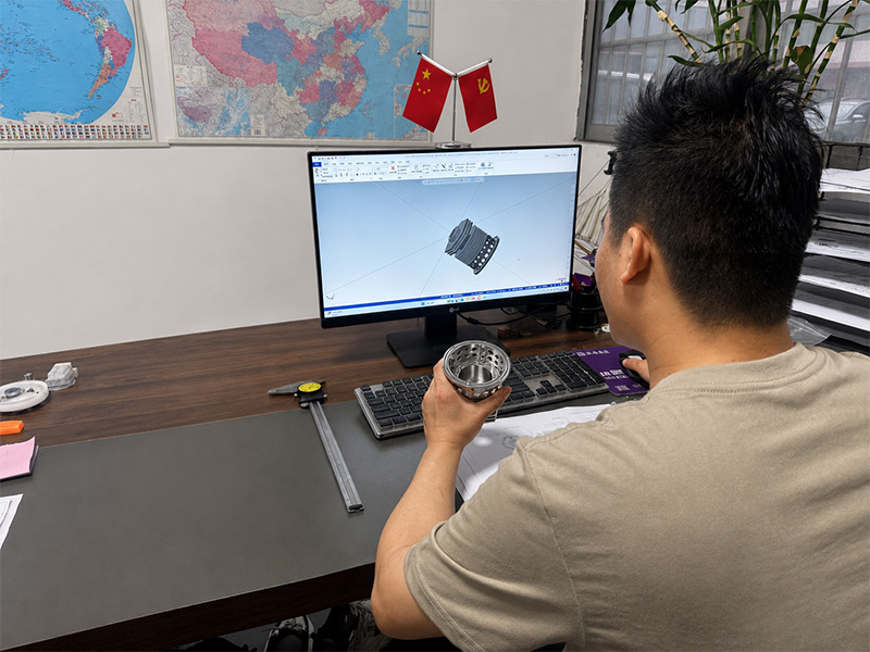 Engineering review and drawing check at Meili Precision