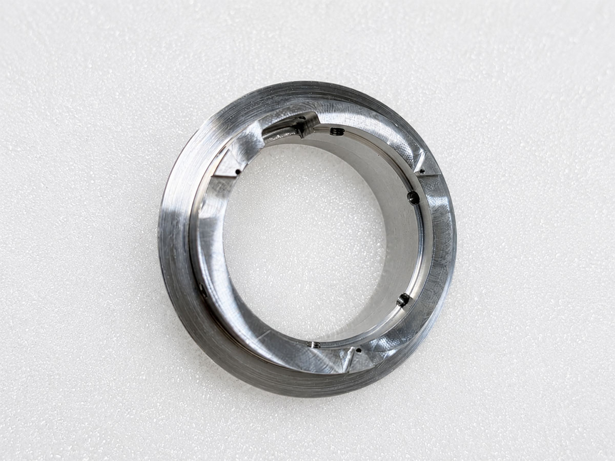Precision machined ring sample