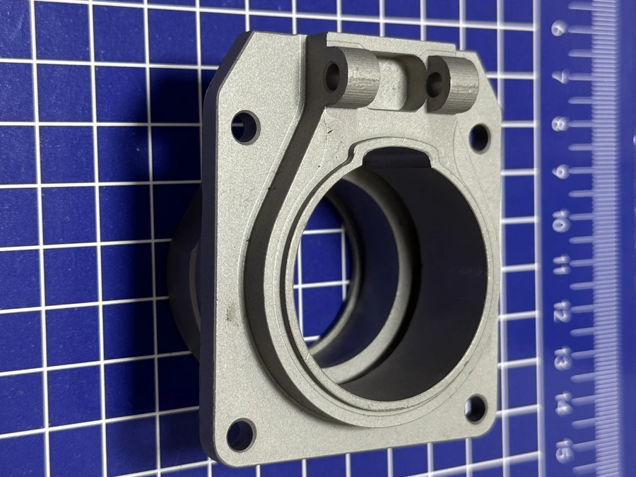 CNC machined housing or cover — aluminum or stainless