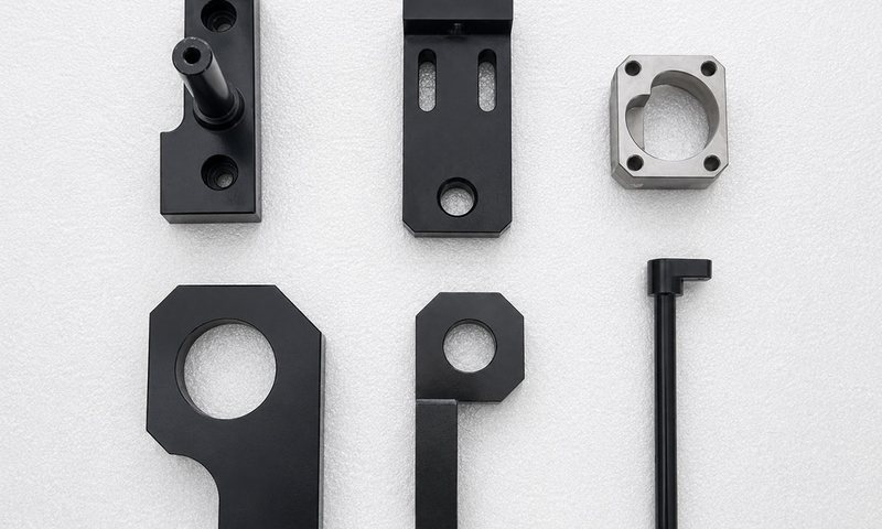 Multi-face CNC machined parts from 3+2 machining centers
