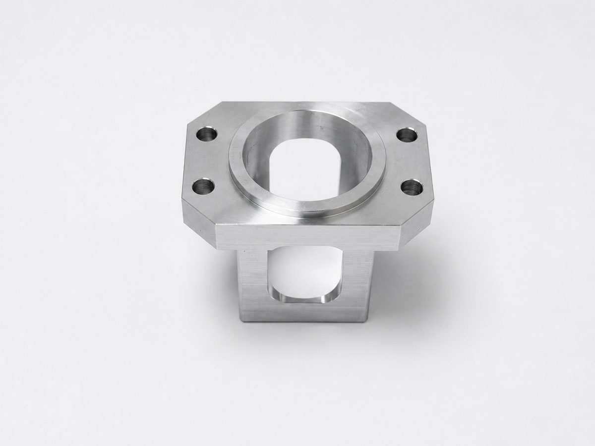 CNC milled pocket and slot part