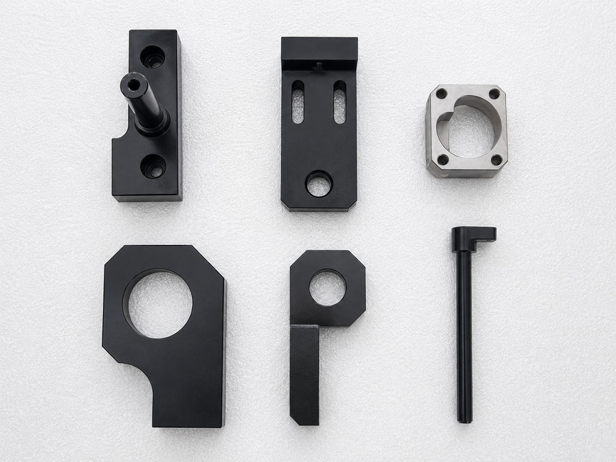Small batch CNC milled components