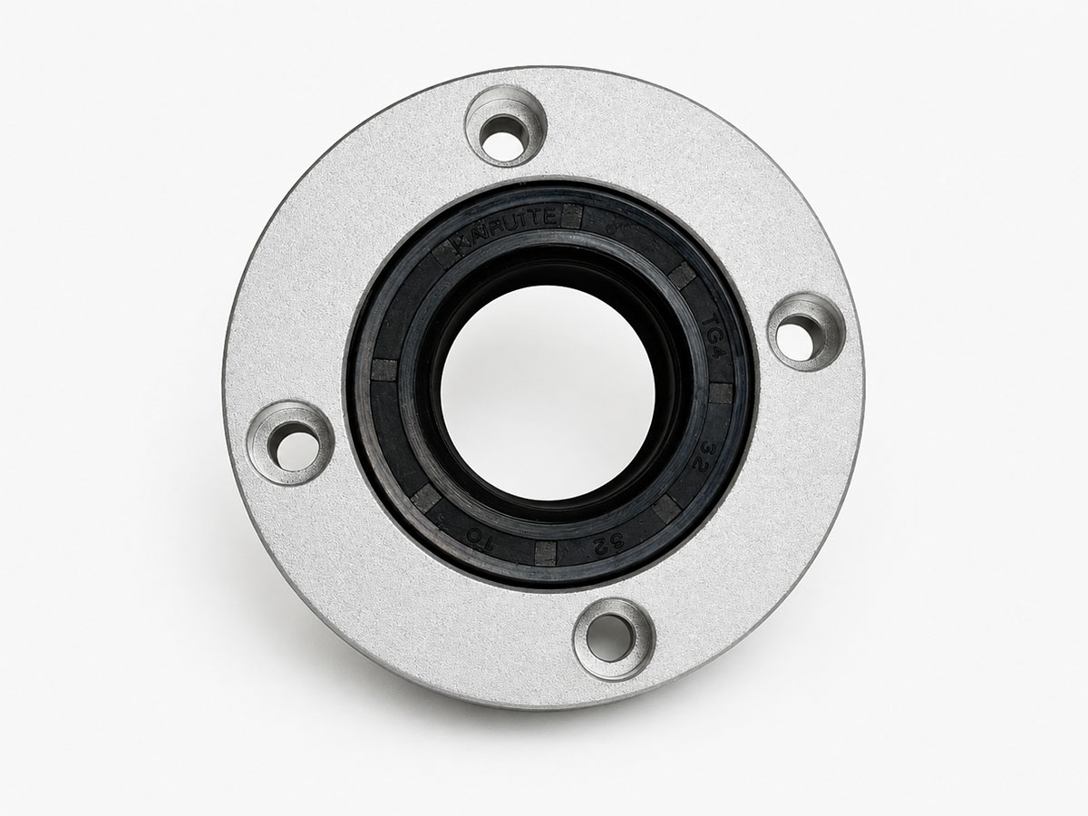 Small turned flange part