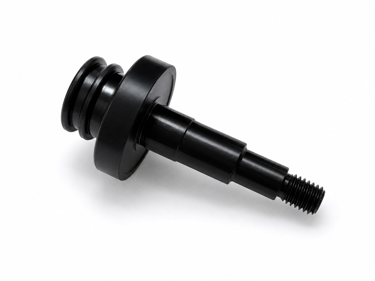Threaded CNC turned part