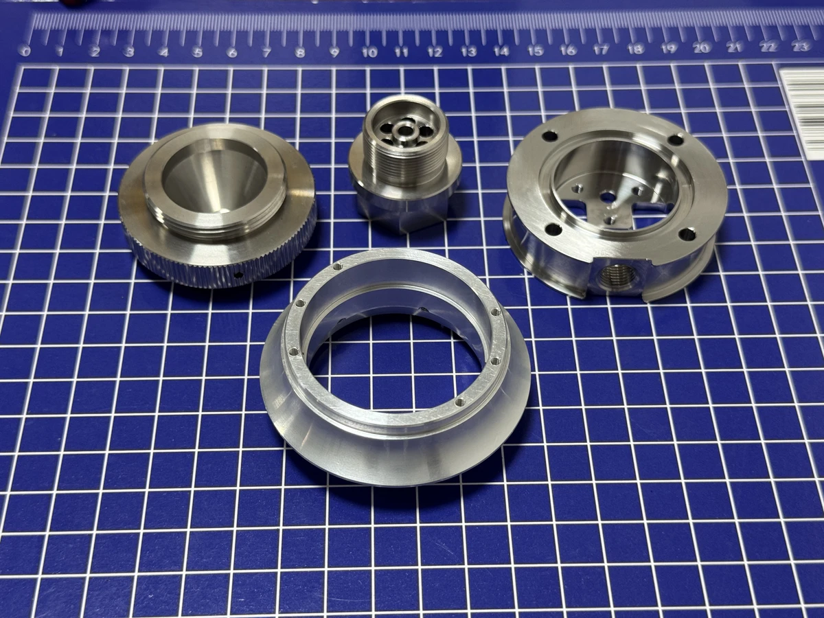 Finished custom CNC parts ready for export, Meili Machining Dongguan